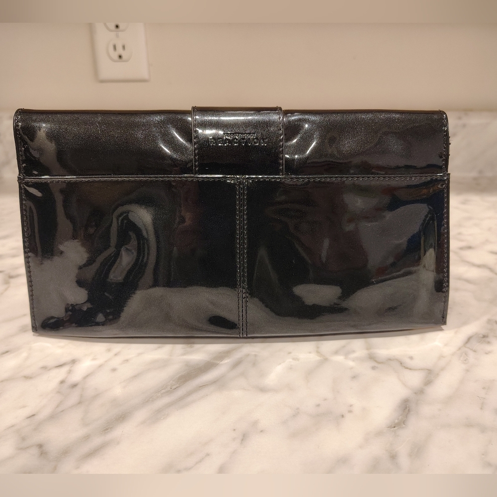 Kenneth Cole Reaction Patent Leather Shoulder Bag - Picture 2 of 9